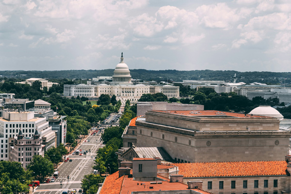 Photo of the Capitol Building in Washington DC